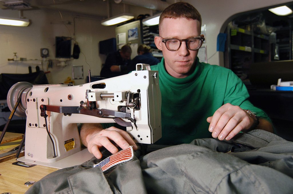 Expert tailor providing military uniform alterations