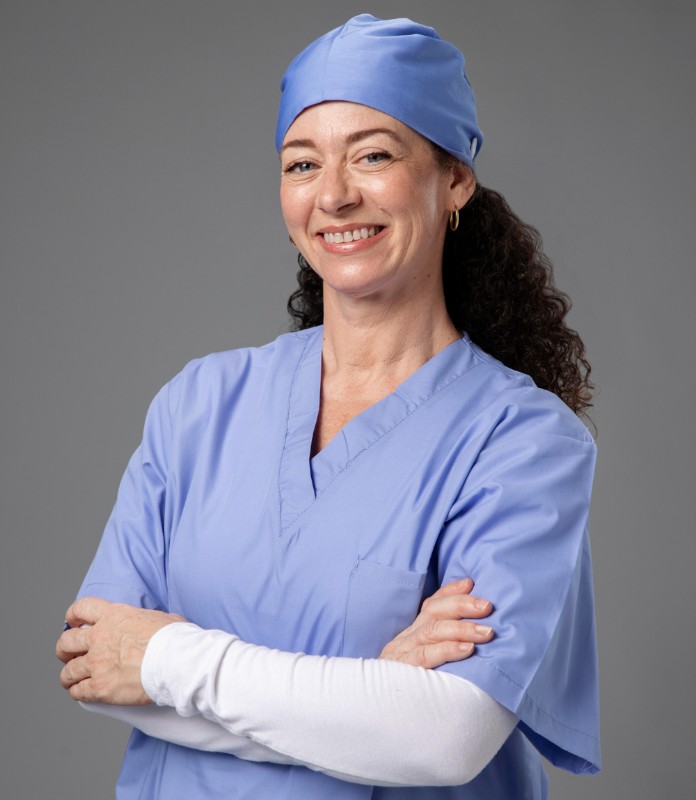 Medical cap, scrubs uniform