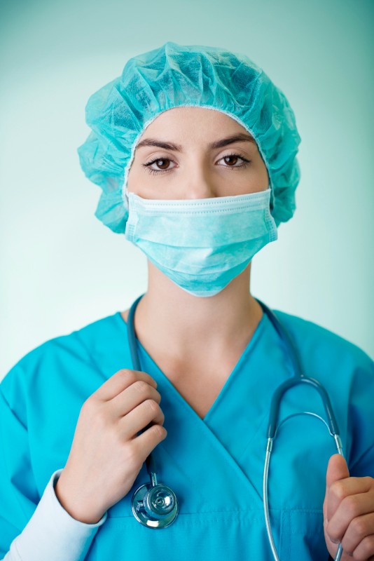 scrubs-uniform-alterations-near Woman in scrub uniform